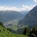 Blick zur kleinsten Hauptstadt der Schweiz