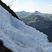 Nein ein gibt keinen Gletscher auf dem Zafernhorn ... ziemlich zerfurchte, in Auflösung begriffene Gratwechtes