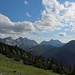 Der Weg bietet beste Aussicht auf das Karwendel.<br />