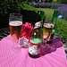 Ein Rosenbier darf am Schluss nicht fehlen