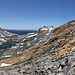 On my way down to Island Lake, about 180 panorama (south to north)
