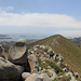 The view west towards the Pacific Ocean and Morro Rock from Cerro Cabrillo