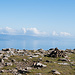 Blick vom Gipfel des Eggjarklettur nach Norden zur Insel Eysturoy