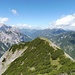Blick über P. 1986 ins Rißtal.