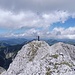 Der nette Gipfel der Schaufelspitze.