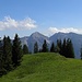 wunderschöne Landschaft im Chiemgau-auch wenn die Berge die 2000m-Marke nicht erreichen