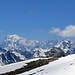 Mont Blanc und Cabane des Becs de Bosson