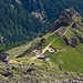 Blick hinunter zur Rotwandhütte