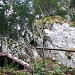 Die Eisentreppen unterhalb von Montagne de Graitery