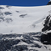 eine Vorschau auf den dritten Tag, dem Gletscheraufstieg zur Cab. de Tracuit (auf der rechten Seite sind Spuren zu erkennen)