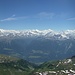 Und jetzt: Von der Mischabelgruppe zum Dent Blanche