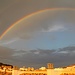 Regenbogen am Abend über Dénia