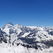 Hütten-Panorama West mit den Walliser Alpen