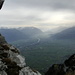 Die Grathöhe ist erreicht: Fantastisches Panorama über das Rheintal