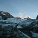 Aufstiegsroute über den Glacier de la Serpentine