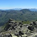 Im Südosten das Kröndlhorn vor Tauernkulisse; links der markante Gr. Rettenstein