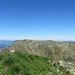 Auf der bereits deutlich ruhigeren Aleitenspitze mit Rückblick zum langgezogenen Gipfelfirst des Schafsiedels. Links Südgipfel, mittig Kreuzgipfel und rechts das N-Eck
