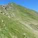 Rückblick zum Südgrat der Aleitenspitze