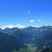 180° Panorama mit Rätikon und Glarner Alpen.