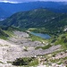 Lago d'Andromia visto dal Passo