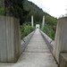 Die Hängebrücke bei Trin