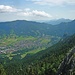 Blick auf Oberammergau.