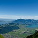 Blick vom Stanserhorn auf den Vierwaldstättersee.