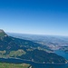 Blick vom Stanserhorn auf den Vierwaldstättersee und Pilatus.