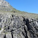 eindrücklich aus dem Fels herausgehauen - der Wiederanstieg nach Lochegga aus der Schlucht des Oberaletschbaches
