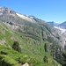 Fusshörner und Aletschgletscher prägen das Gelände;
unser Weg zum Biwak zieht sich noch weit hin ...