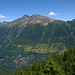 Stupenda panoramica dall'alpe Stabveder verso la Val Calanca.