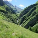 Einstieg Richtung Alp de Rog