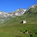 Eintritt ins Val Loga, in der Mitte Pizzo Zoccone