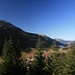 Blick im Aufstieg ins Tannheimer Tal