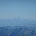 die Fernsicht reichte bis zum Monte Viso (3841m) - 150km Entfernung!