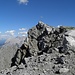 alpine Umgebung am Gipfel