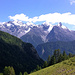 Dolomites de Basse-Engadine vues du Val Tasna