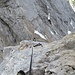 Klettersteigpassage an der Vollkarspitze I