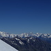 Gipfelfoto Ciarforon (3642 m),<br />Blick nach Nordwesten<br />