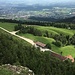 Hier geht es sehr steil runter. Ist aber nicht der Hammerweg.