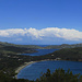 [http://f.hikr.org/files/2109095.jpg Blick über die Bucht von Lacona zum Cima del Monte und nach Capoliveri / Halbinsel Calamità] bei ablandigem Wind / con vento da nord
