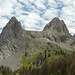 namenlose Spitze, 2590 m, und Pointe de la Selle, 2745 m 