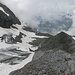 Blick über den Gletscher nach Griesseggen