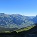 tolle Sicht über Grindelwald - Richtung Simeli, Reeti, Schwarz- und Wetterhorn