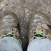 Glimpflich abgegangen - nur verschmutzte Schuhe.
