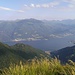 Il Lago di Como (ramo Nord) visto dai Pizzi di Parlasco. 