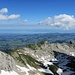 Prächtige Aussicht über den Hüenerberg in das Appenzellerland und zum Bodensee hinaus