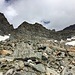 Endlose Steinwüste, typisch für 3000er - Gipfel...