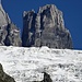 Chli Spannort Falkenturm über dem Spannortgletscher