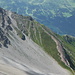 The trail to Lenzer Horn - view from Piz Mosch.